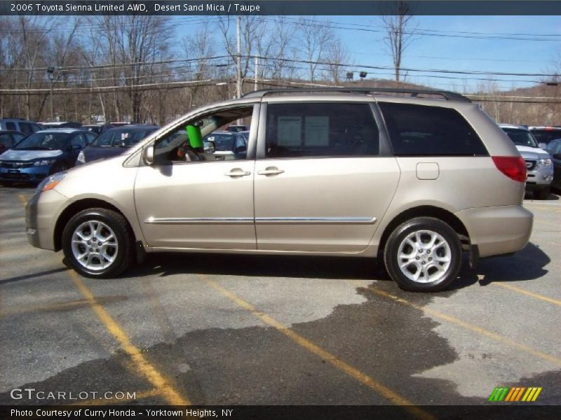 Desert Sand Mica / Taupe 2006 Toyota Sienna Limited AWD