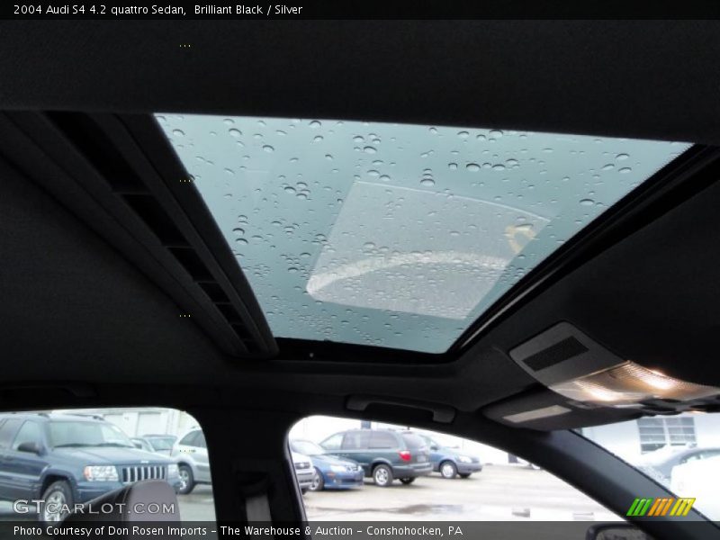 Sunroof of 2004 S4 4.2 quattro Sedan