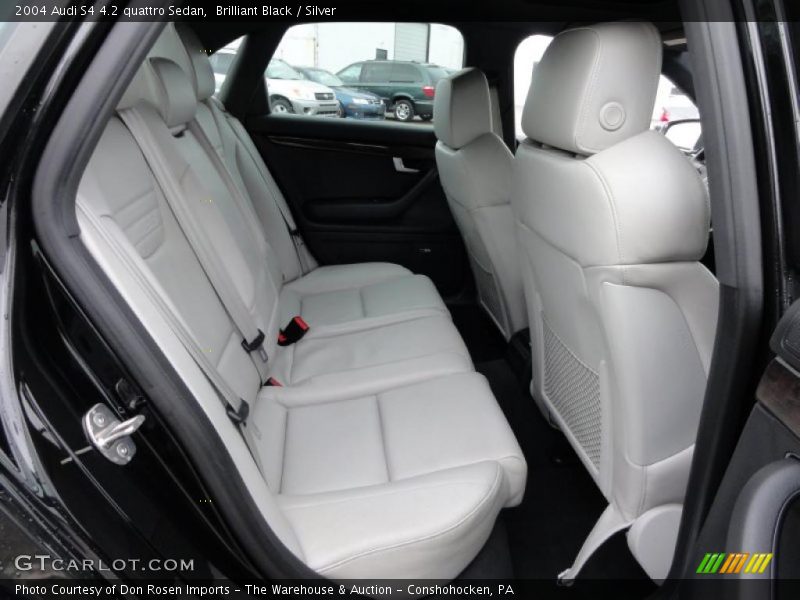  2004 S4 4.2 quattro Sedan Silver Interior