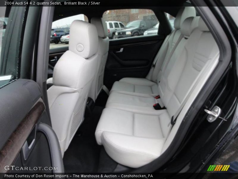  2004 S4 4.2 quattro Sedan Silver Interior