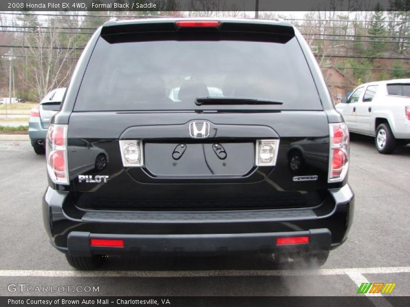Formal Black / Saddle 2008 Honda Pilot EX 4WD