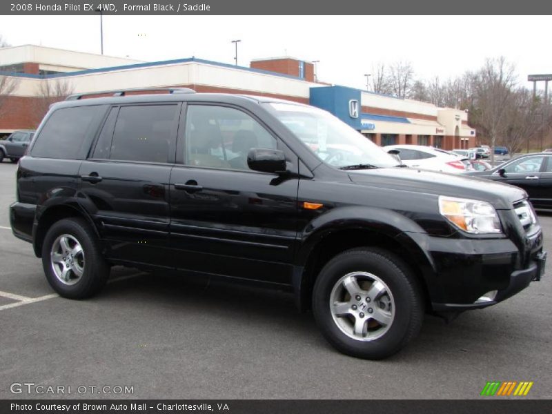 Formal Black / Saddle 2008 Honda Pilot EX 4WD