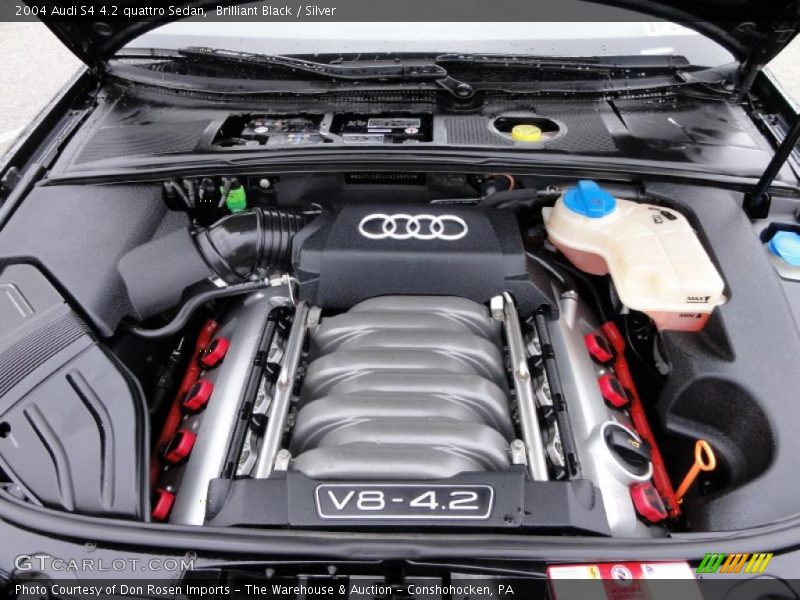  2004 S4 4.2 quattro Sedan Engine - 4.2 Liter DOHC 40-Valve V8