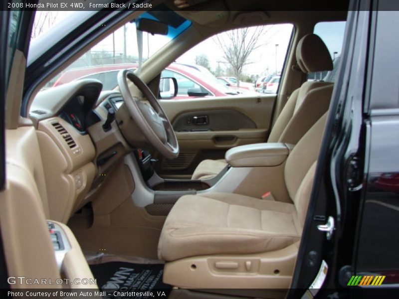 Formal Black / Saddle 2008 Honda Pilot EX 4WD