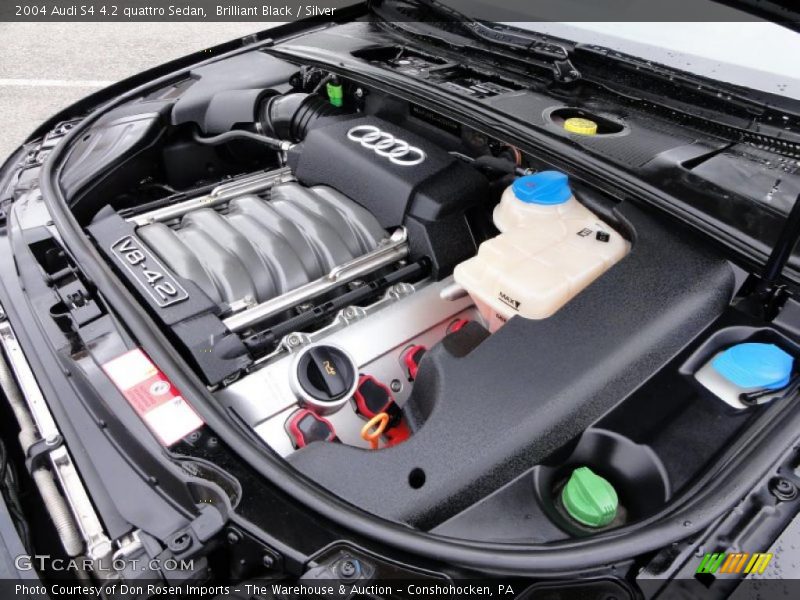  2004 S4 4.2 quattro Sedan Engine - 4.2 Liter DOHC 40-Valve V8