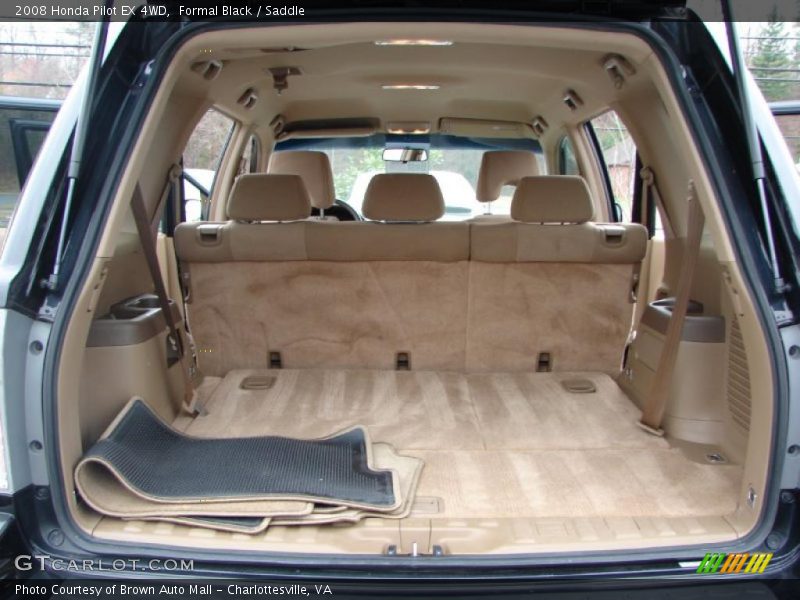 Formal Black / Saddle 2008 Honda Pilot EX 4WD