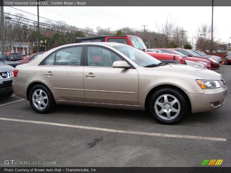 Golden Beige / Beige 2006 Hyundai Sonata GLS