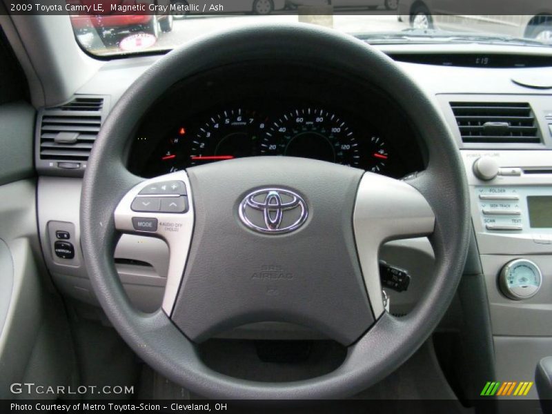 Magnetic Gray Metallic / Ash 2009 Toyota Camry LE