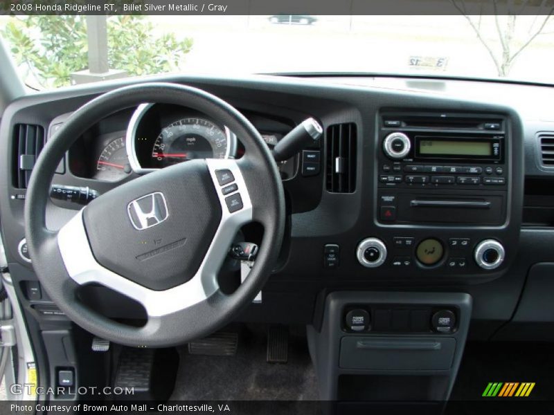 Billet Silver Metallic / Gray 2008 Honda Ridgeline RT