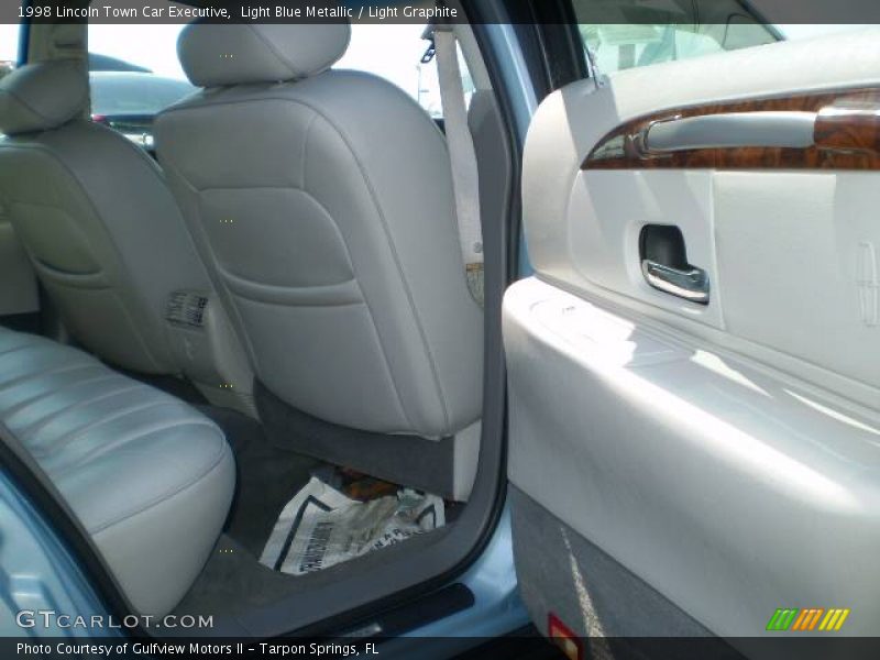 Light Blue Metallic / Light Graphite 1998 Lincoln Town Car Executive