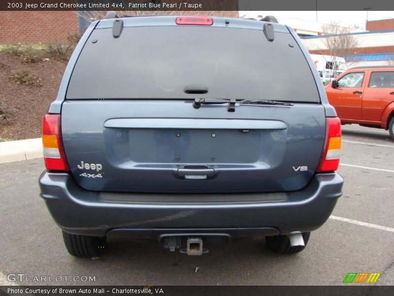Patriot Blue Pearl / Taupe 2003 Jeep Grand Cherokee Limited 4x4