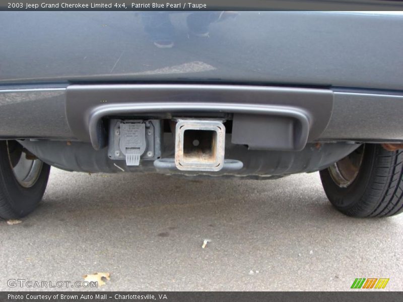 Patriot Blue Pearl / Taupe 2003 Jeep Grand Cherokee Limited 4x4
