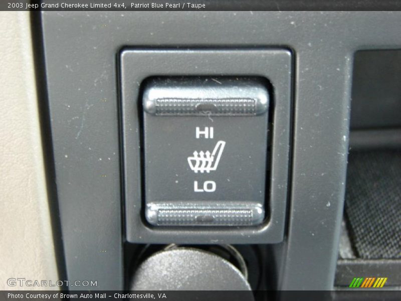 Patriot Blue Pearl / Taupe 2003 Jeep Grand Cherokee Limited 4x4