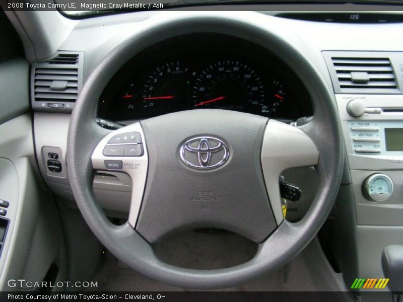 Magnetic Gray Metallic / Ash 2008 Toyota Camry LE
