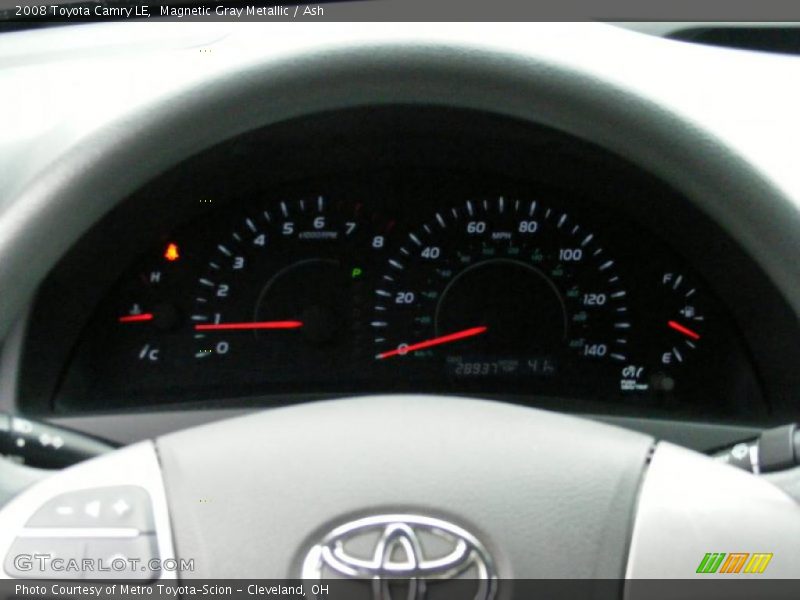 Magnetic Gray Metallic / Ash 2008 Toyota Camry LE