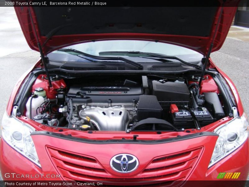Barcelona Red Metallic / Bisque 2008 Toyota Camry LE