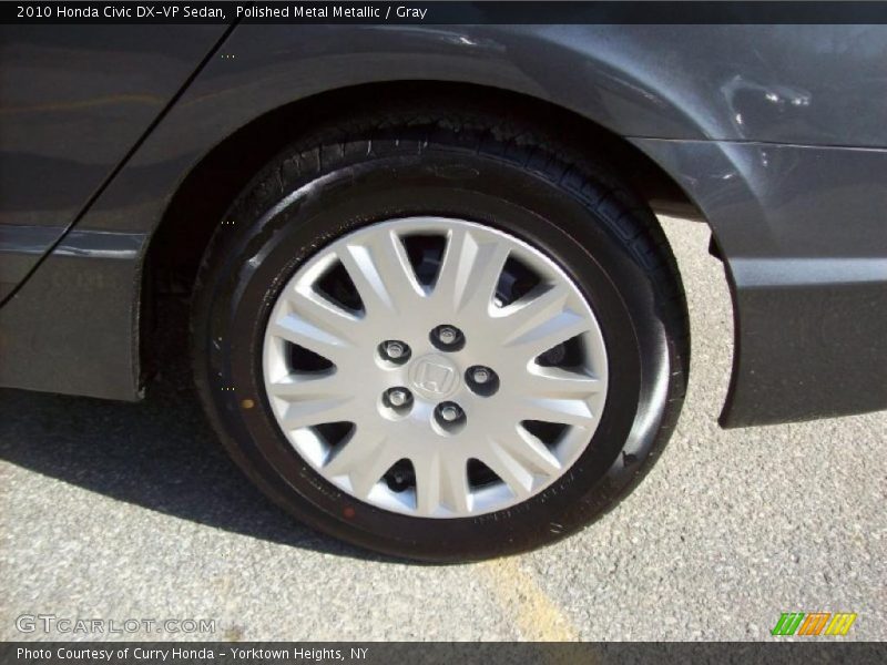 Polished Metal Metallic / Gray 2010 Honda Civic DX-VP Sedan