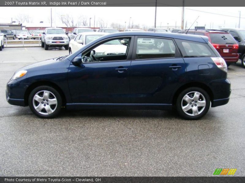 Indigo Ink Pearl / Dark Charcoal 2007 Toyota Matrix XR