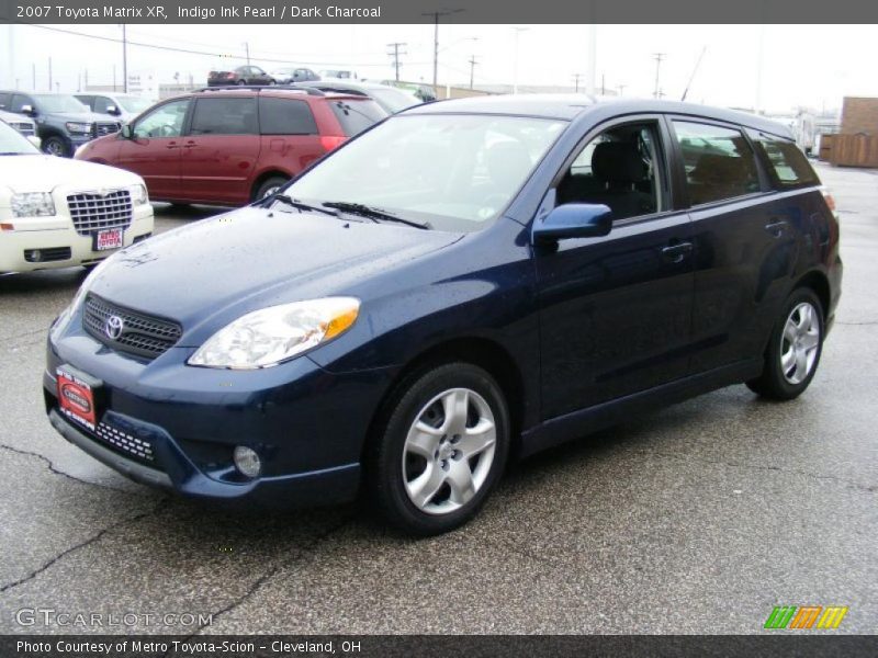 Indigo Ink Pearl / Dark Charcoal 2007 Toyota Matrix XR
