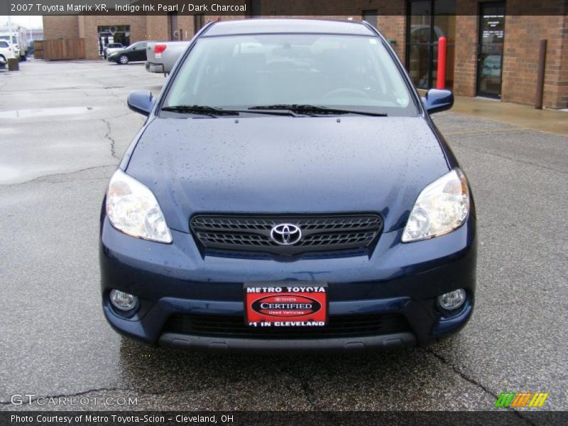 Indigo Ink Pearl / Dark Charcoal 2007 Toyota Matrix XR