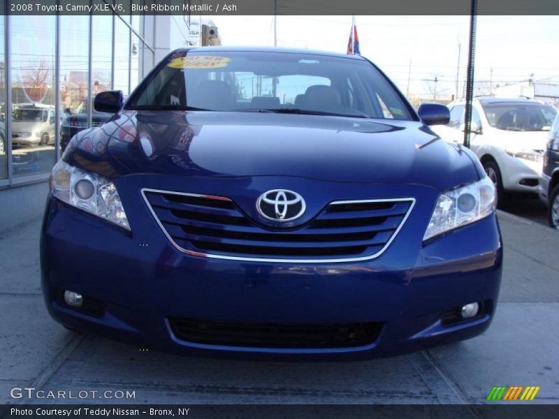 Blue Ribbon Metallic / Ash 2008 Toyota Camry XLE V6