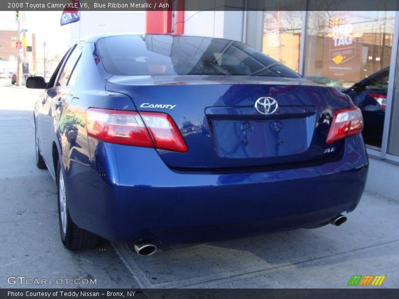 Blue Ribbon Metallic / Ash 2008 Toyota Camry XLE V6