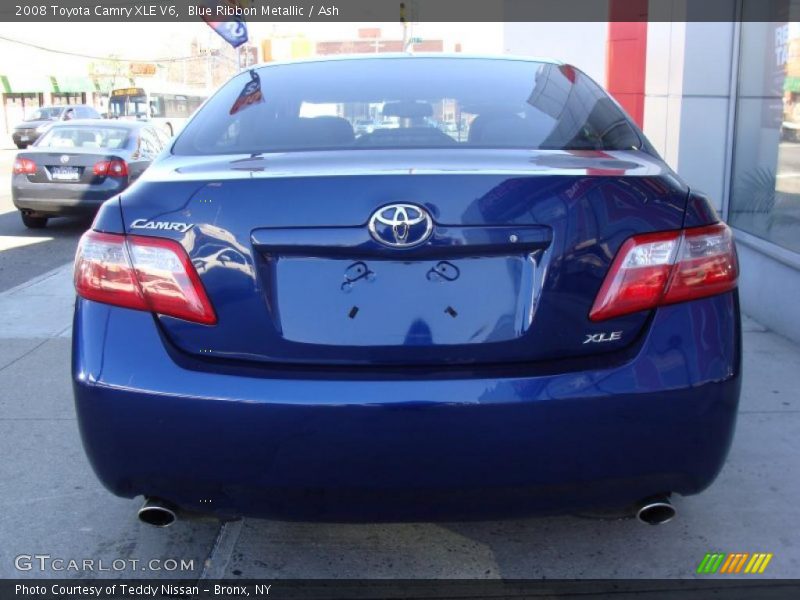 Blue Ribbon Metallic / Ash 2008 Toyota Camry XLE V6