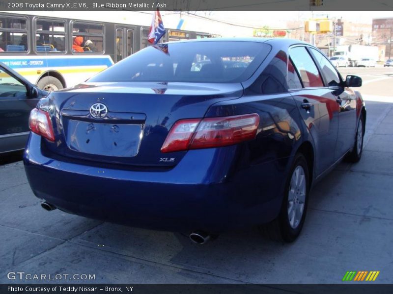 Blue Ribbon Metallic / Ash 2008 Toyota Camry XLE V6