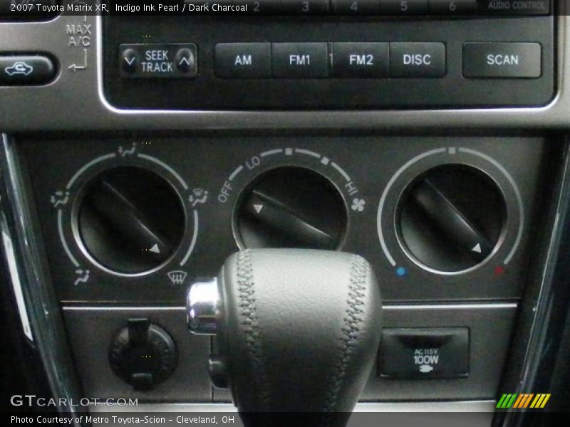 Indigo Ink Pearl / Dark Charcoal 2007 Toyota Matrix XR