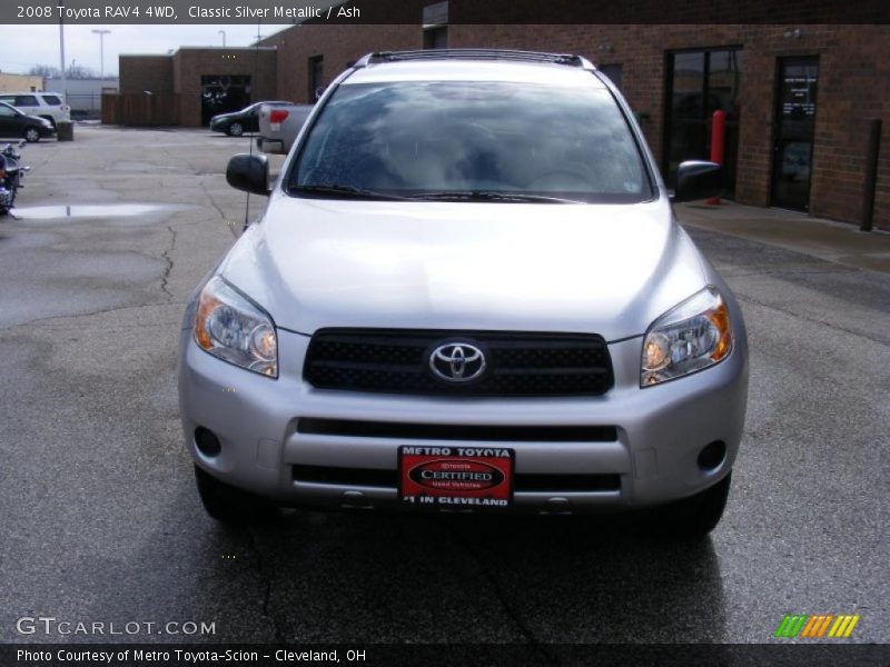 Classic Silver Metallic / Ash 2008 Toyota RAV4 4WD