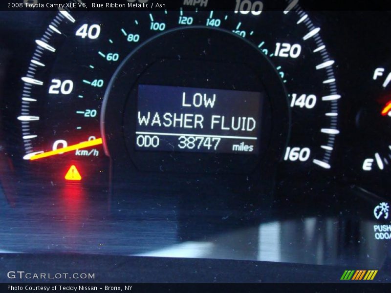 Blue Ribbon Metallic / Ash 2008 Toyota Camry XLE V6