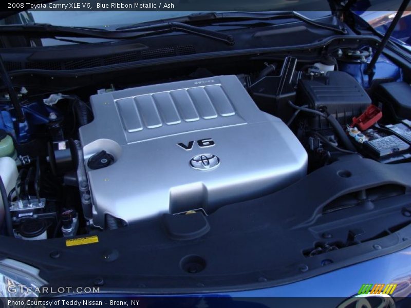 Blue Ribbon Metallic / Ash 2008 Toyota Camry XLE V6