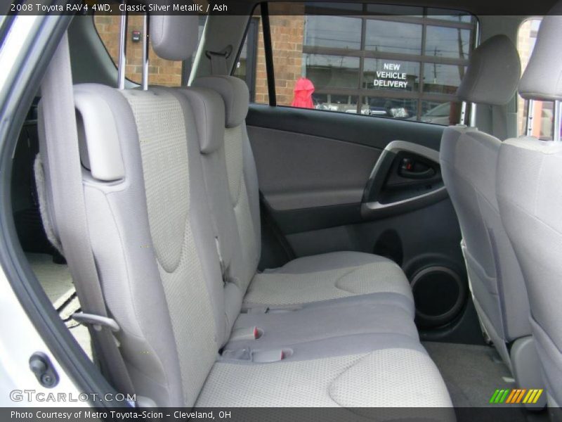 Classic Silver Metallic / Ash 2008 Toyota RAV4 4WD