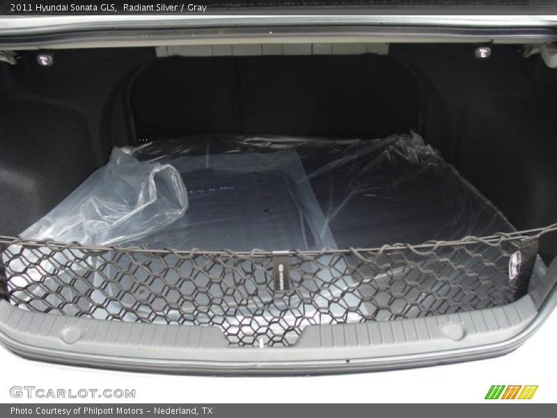 Radiant Silver / Gray 2011 Hyundai Sonata GLS