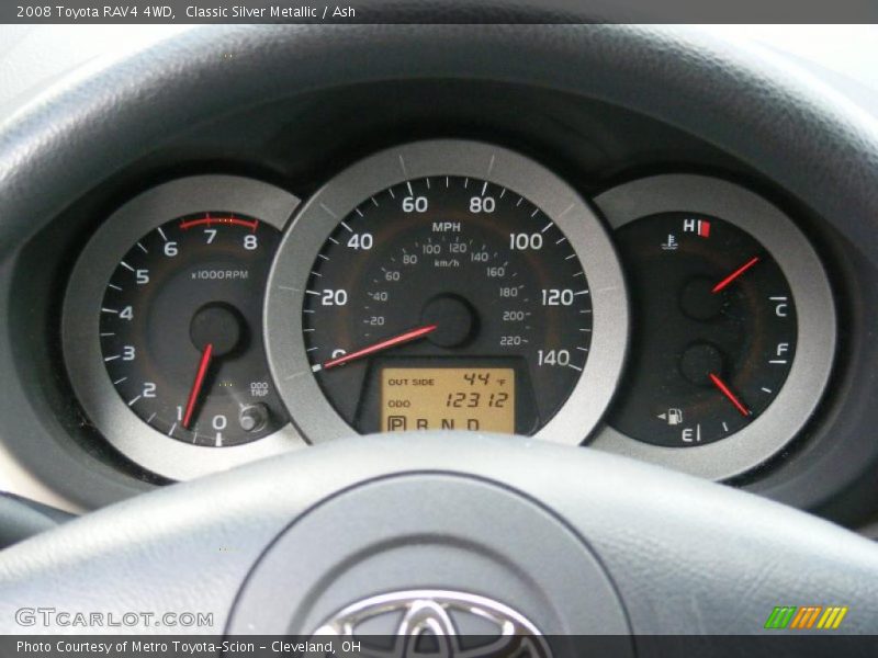 Classic Silver Metallic / Ash 2008 Toyota RAV4 4WD