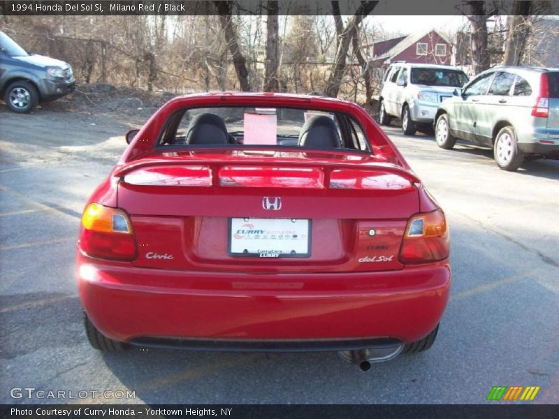 Milano Red / Black 1994 Honda Del Sol Si