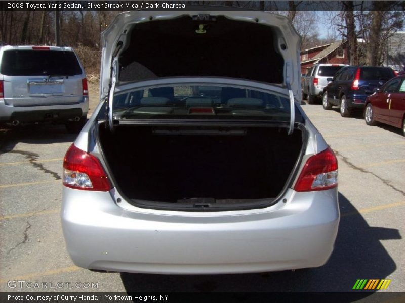 Silver Streak Mica / Dark Charcoal 2008 Toyota Yaris Sedan