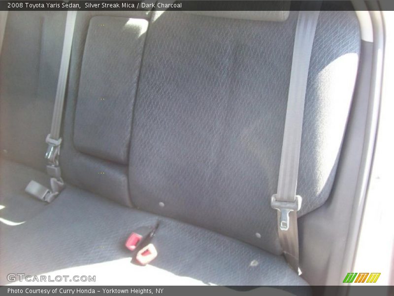 Silver Streak Mica / Dark Charcoal 2008 Toyota Yaris Sedan