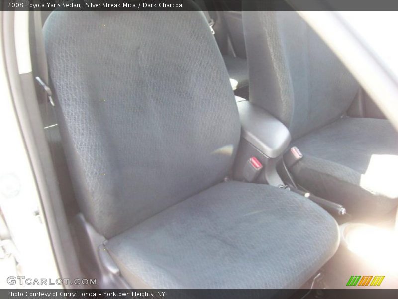 Silver Streak Mica / Dark Charcoal 2008 Toyota Yaris Sedan