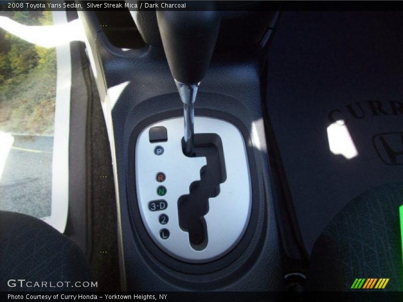 Silver Streak Mica / Dark Charcoal 2008 Toyota Yaris Sedan