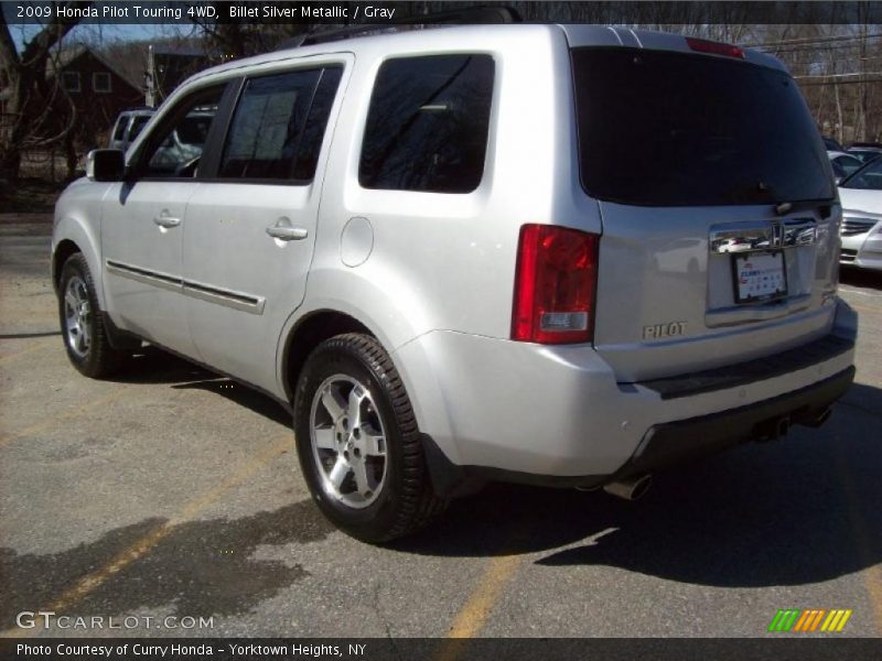 Billet Silver Metallic / Gray 2009 Honda Pilot Touring 4WD