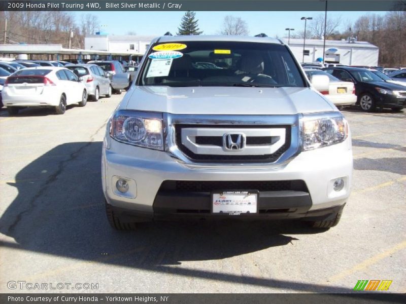Billet Silver Metallic / Gray 2009 Honda Pilot Touring 4WD