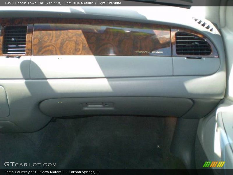 Light Blue Metallic / Light Graphite 1998 Lincoln Town Car Executive