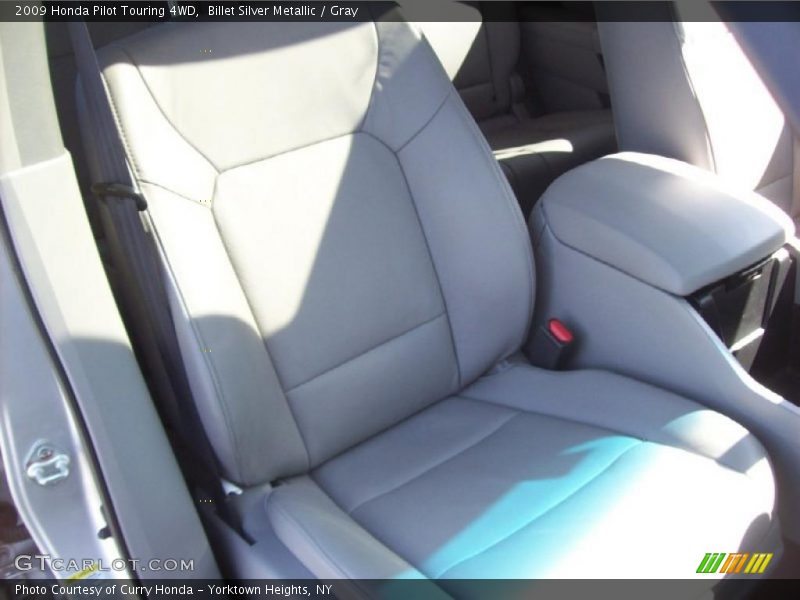 Billet Silver Metallic / Gray 2009 Honda Pilot Touring 4WD