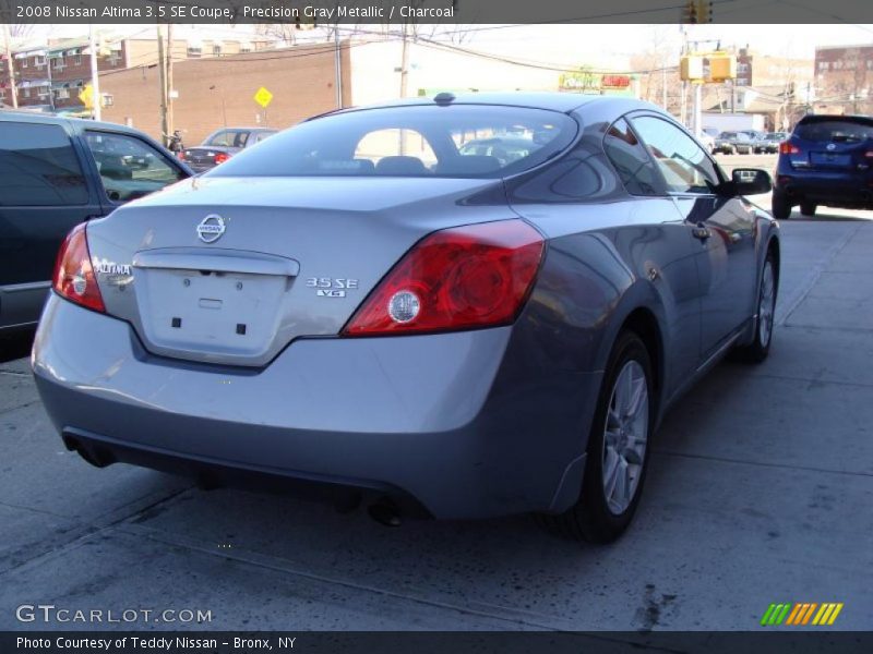 Precision Gray Metallic / Charcoal 2008 Nissan Altima 3.5 SE Coupe