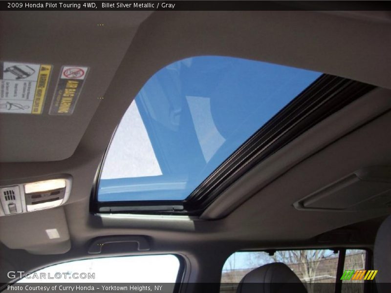 Billet Silver Metallic / Gray 2009 Honda Pilot Touring 4WD