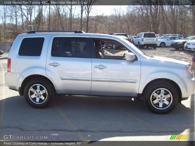 Billet Silver Metallic / Gray 2009 Honda Pilot Touring 4WD