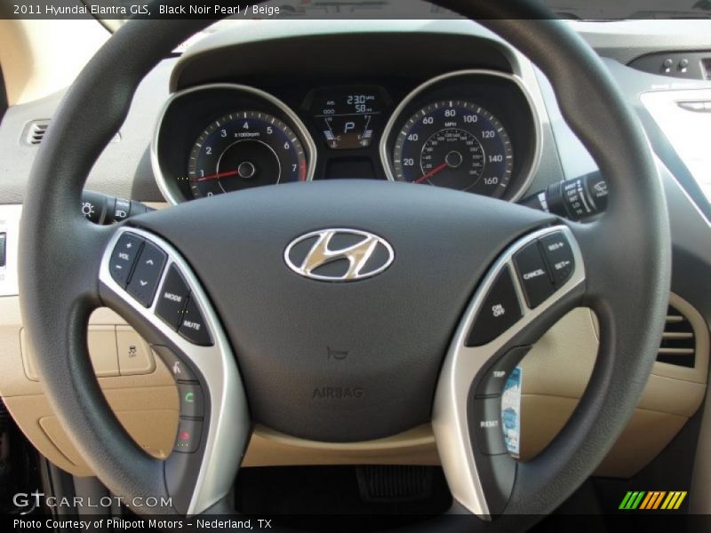  2011 Elantra GLS Steering Wheel
