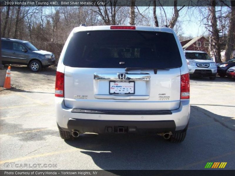 Billet Silver Metallic / Gray 2009 Honda Pilot Touring 4WD
