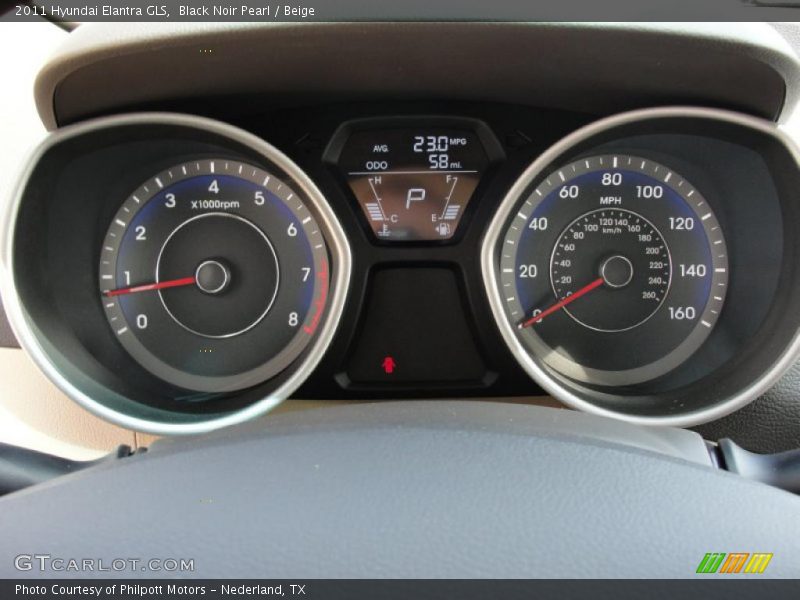  2011 Elantra GLS GLS Gauges